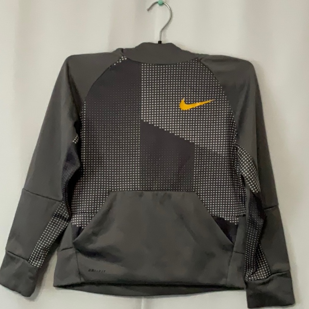 Nike Charcoal and Gold Performance Jacket